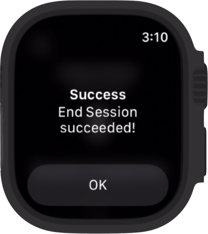 Apple Watch End Session