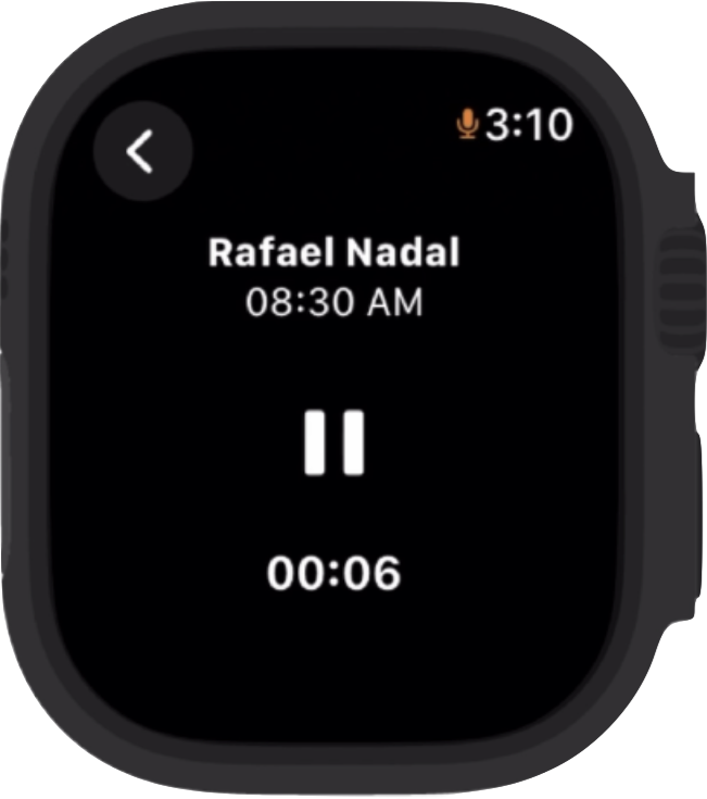 Apple Watch Recording